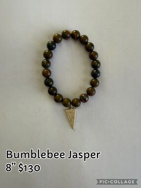 Bombshell beads bracelet